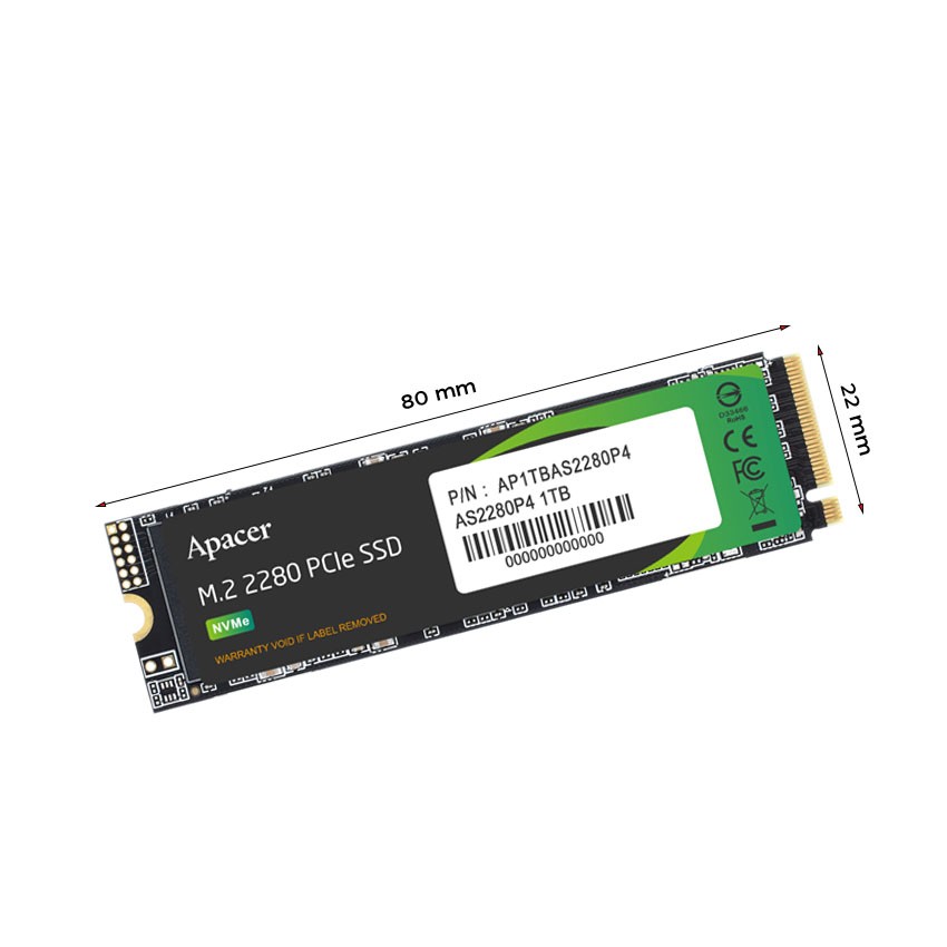 Ổ cứng SSD OCPC 256GB AS2280P4 M.2 PCIe Gen 3 x4