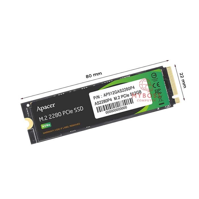Ổ cứng SSD OCPC 512GB AS2280P4 M.2 PCIe Gen 3 x4