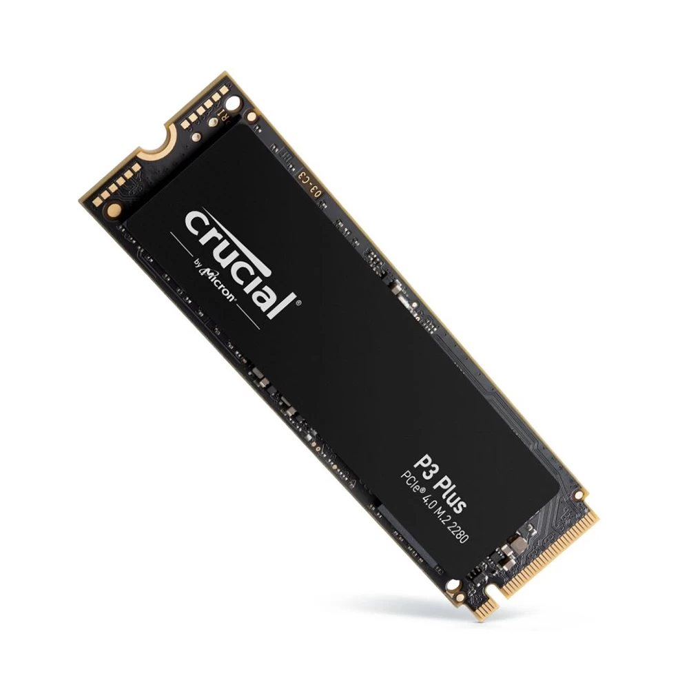 Ổ Cứng SSD Crucial 1TB P3 Plus M.2 2280 NVMe (PCIe Gen 4 x4) Tốc độ Đọc/ghi : 5000