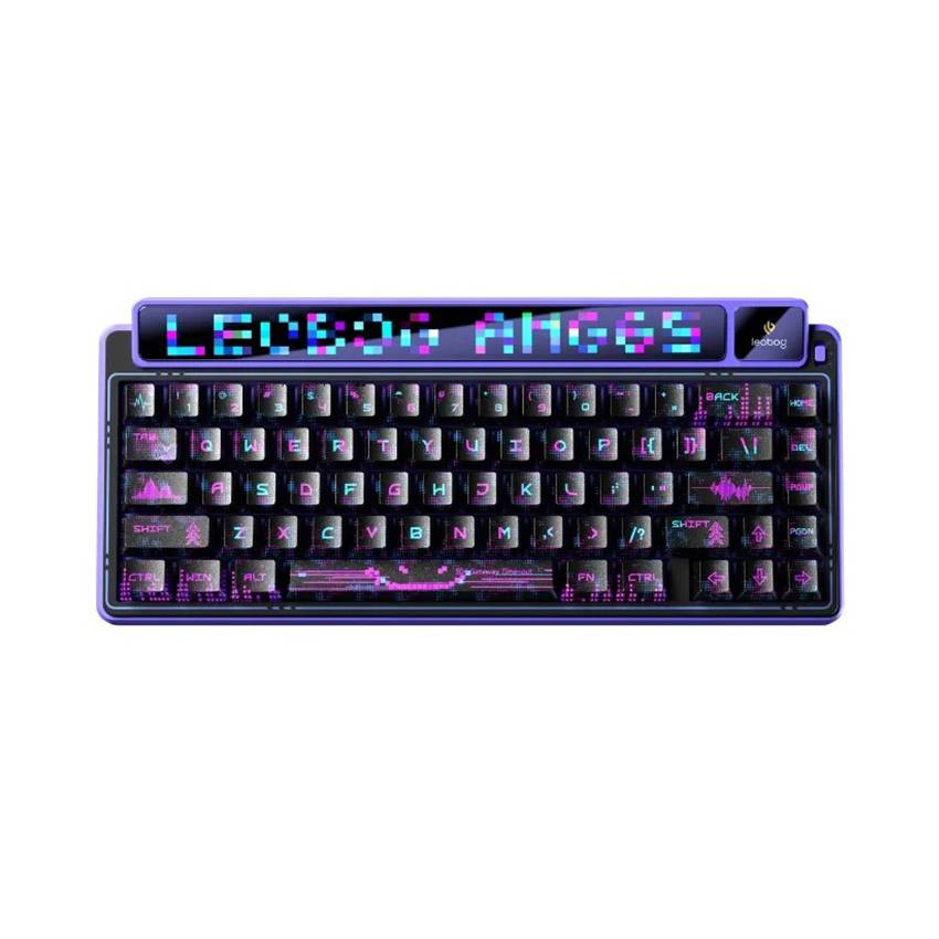 Bàn phím AULA LEOBOG AMG65 Trắng/Đen