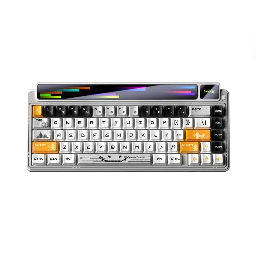 Bàn phím AULA LEOBOG AMG65 Trắng/Đen