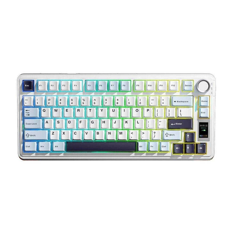 Bàn Phím Cơ Aula S75 Pro Trắng/Đen