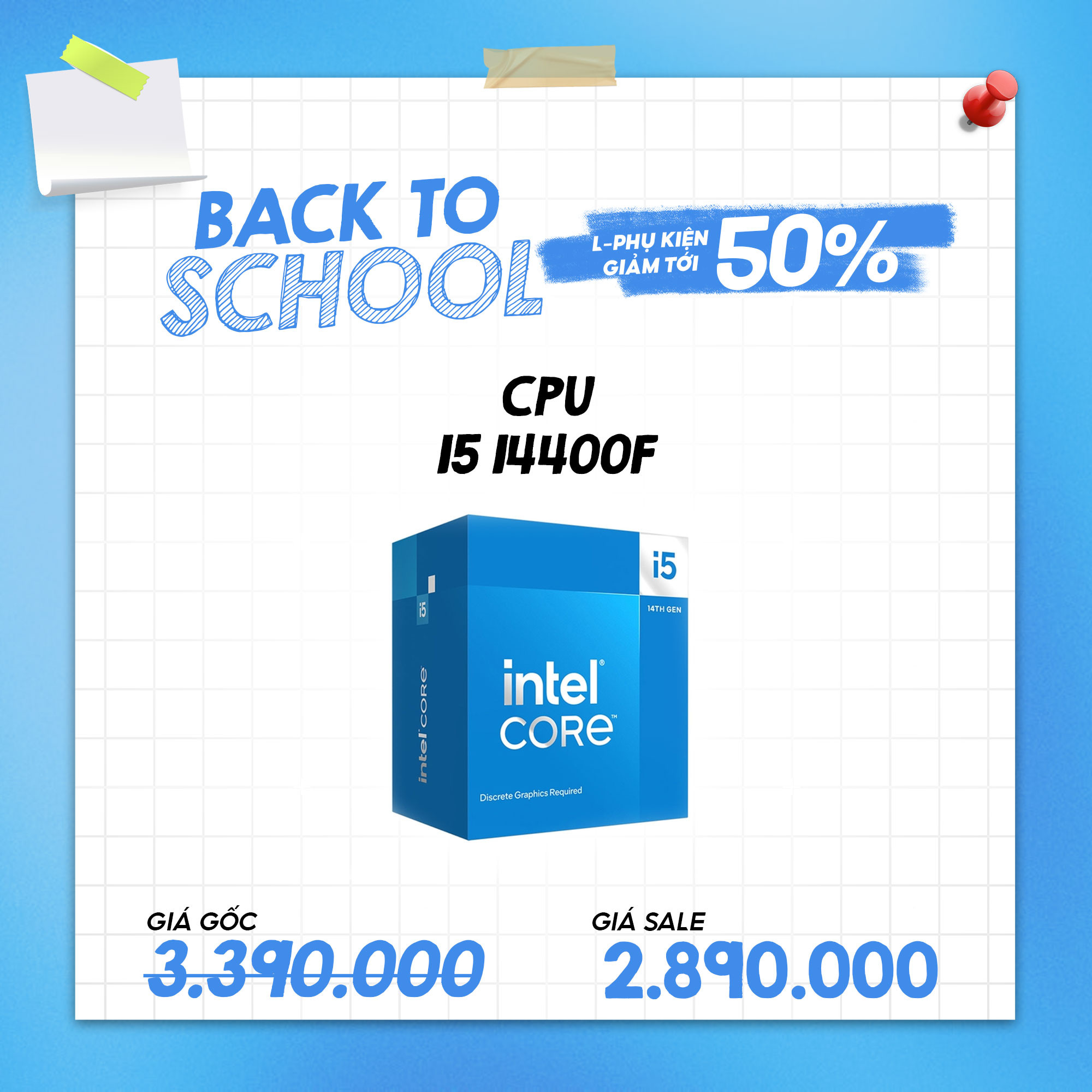 CPU I5 14400F