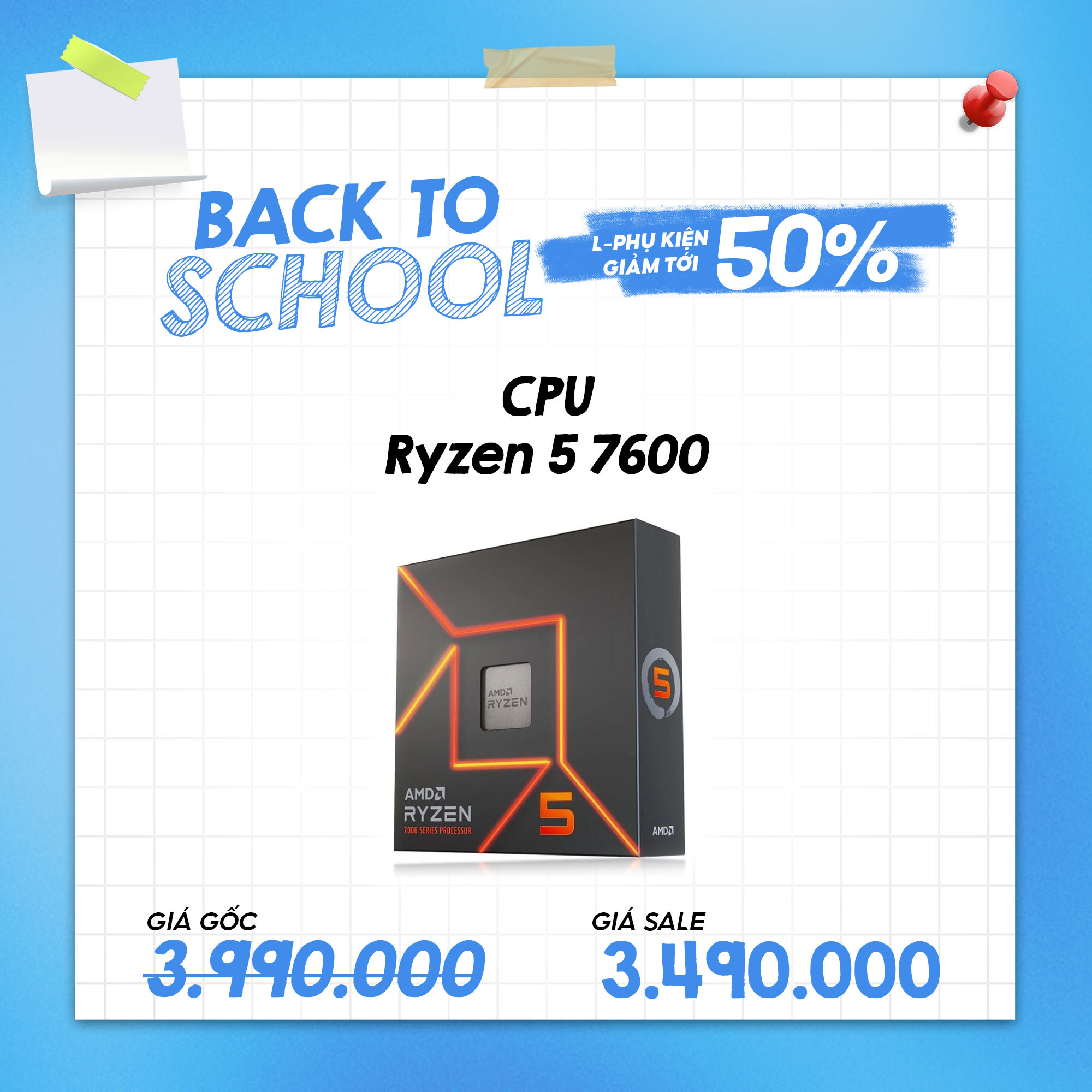 CPU Ryzen 5 7600