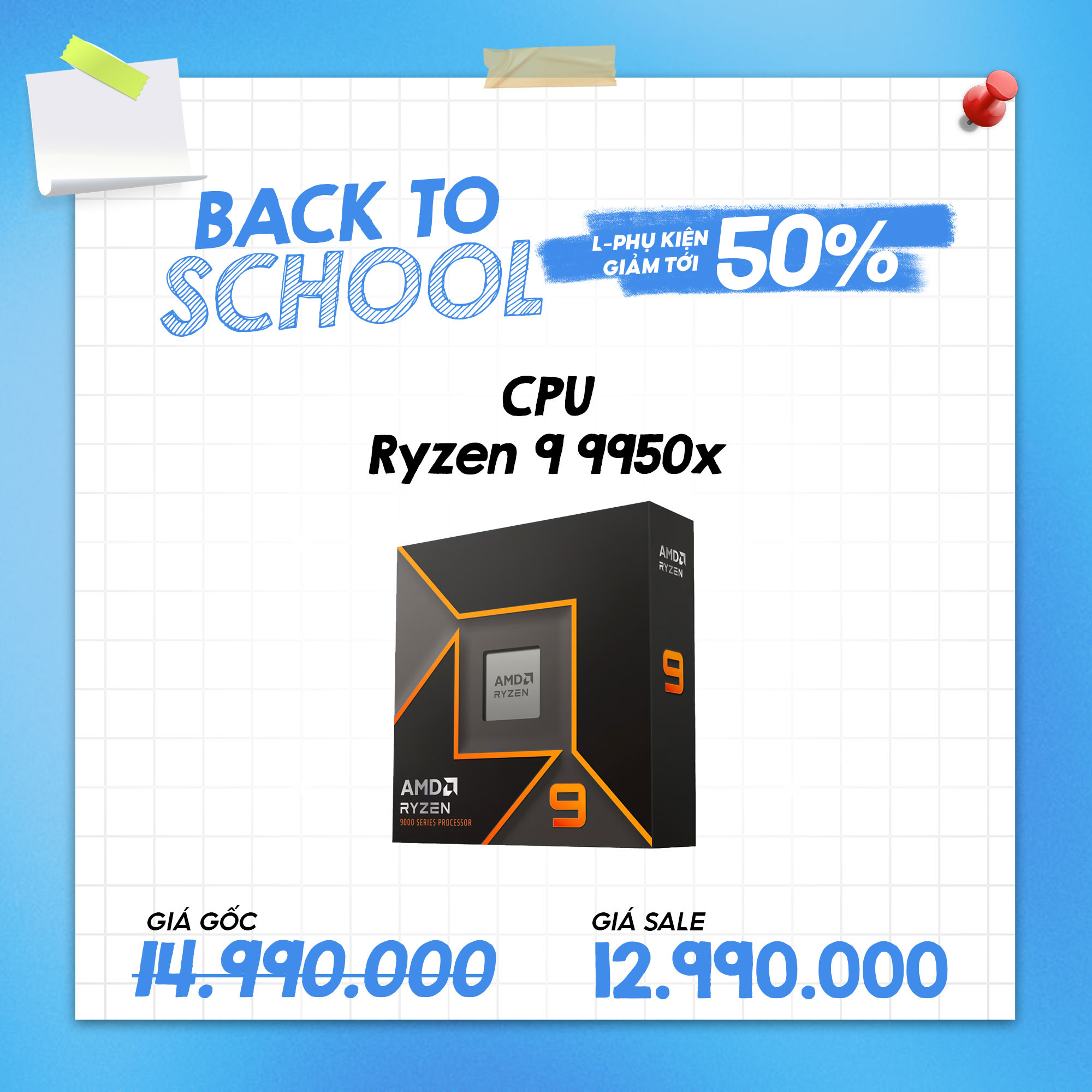 CPU Ryzen 9 9950X