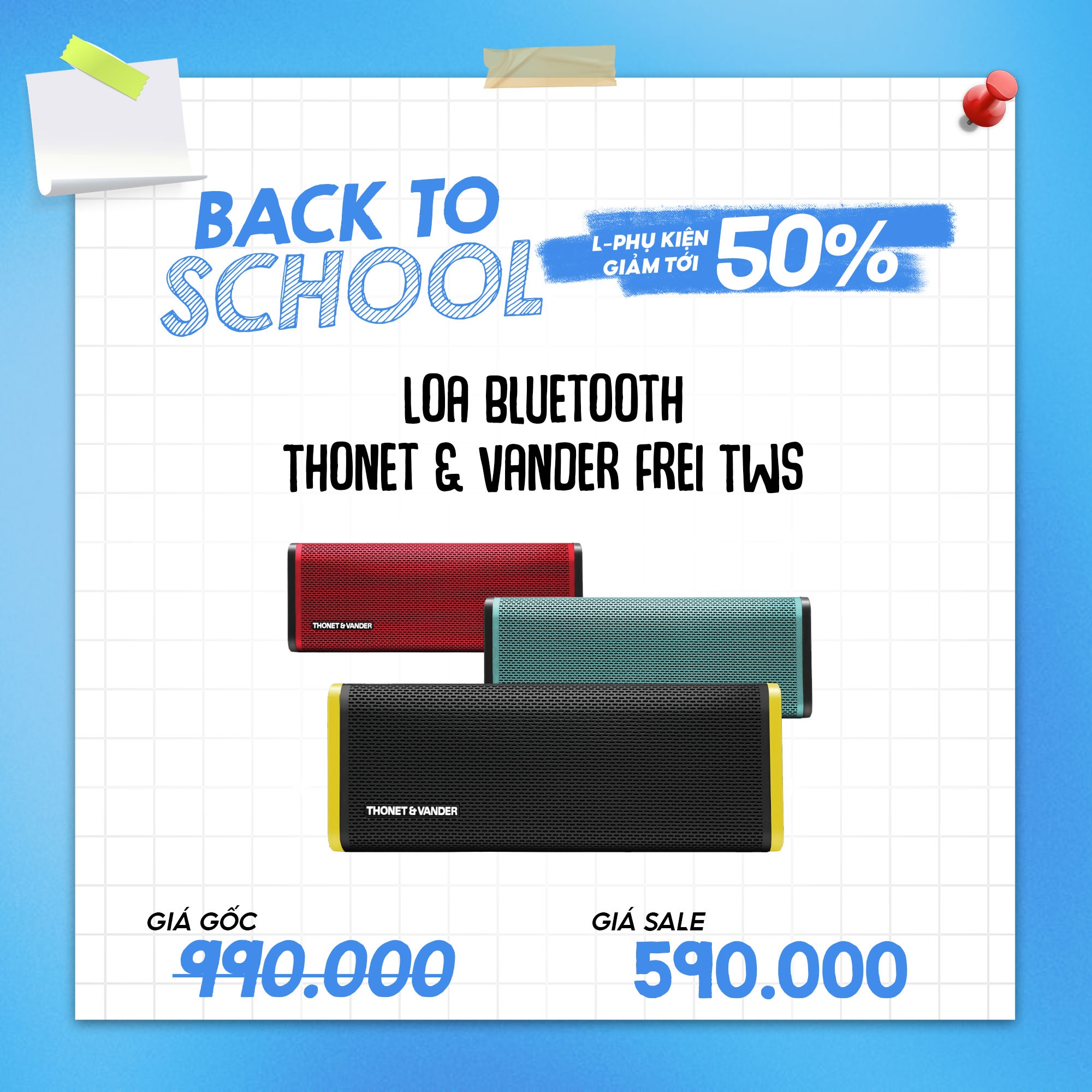 Loa bluetooth THONET & VANDER FREI TWS