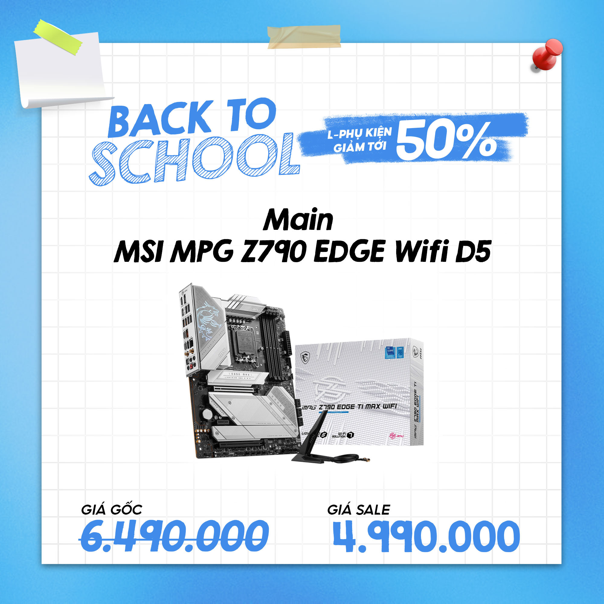 MAIN MSI MPG Z790 EDGE Wifi D5