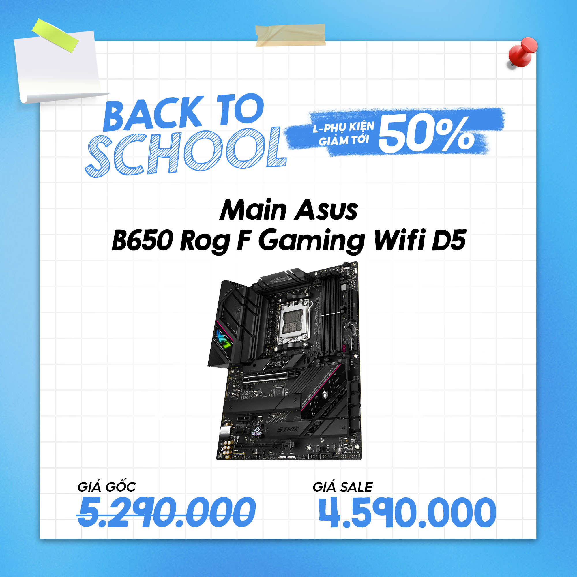 MAIN Asus B650 Rog F Gaming Wifi D5