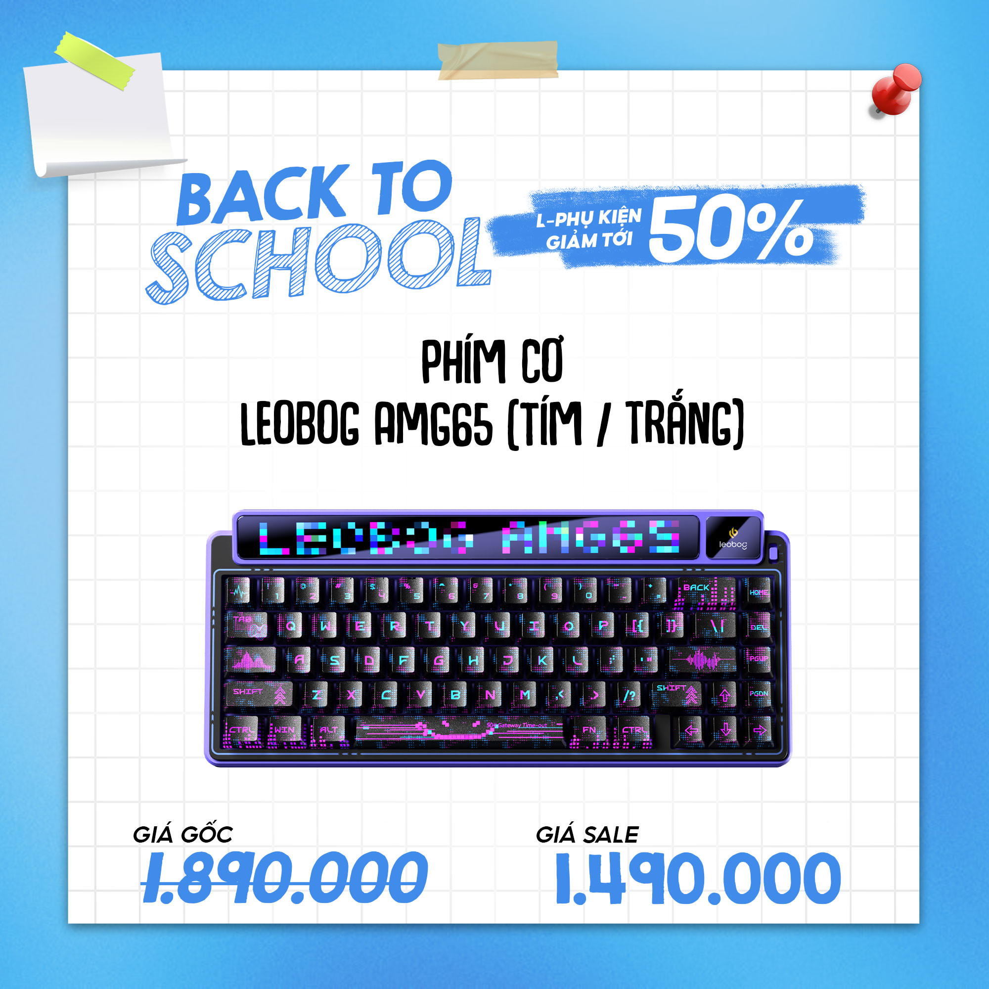 Bàn phím LEOGOB AMG65