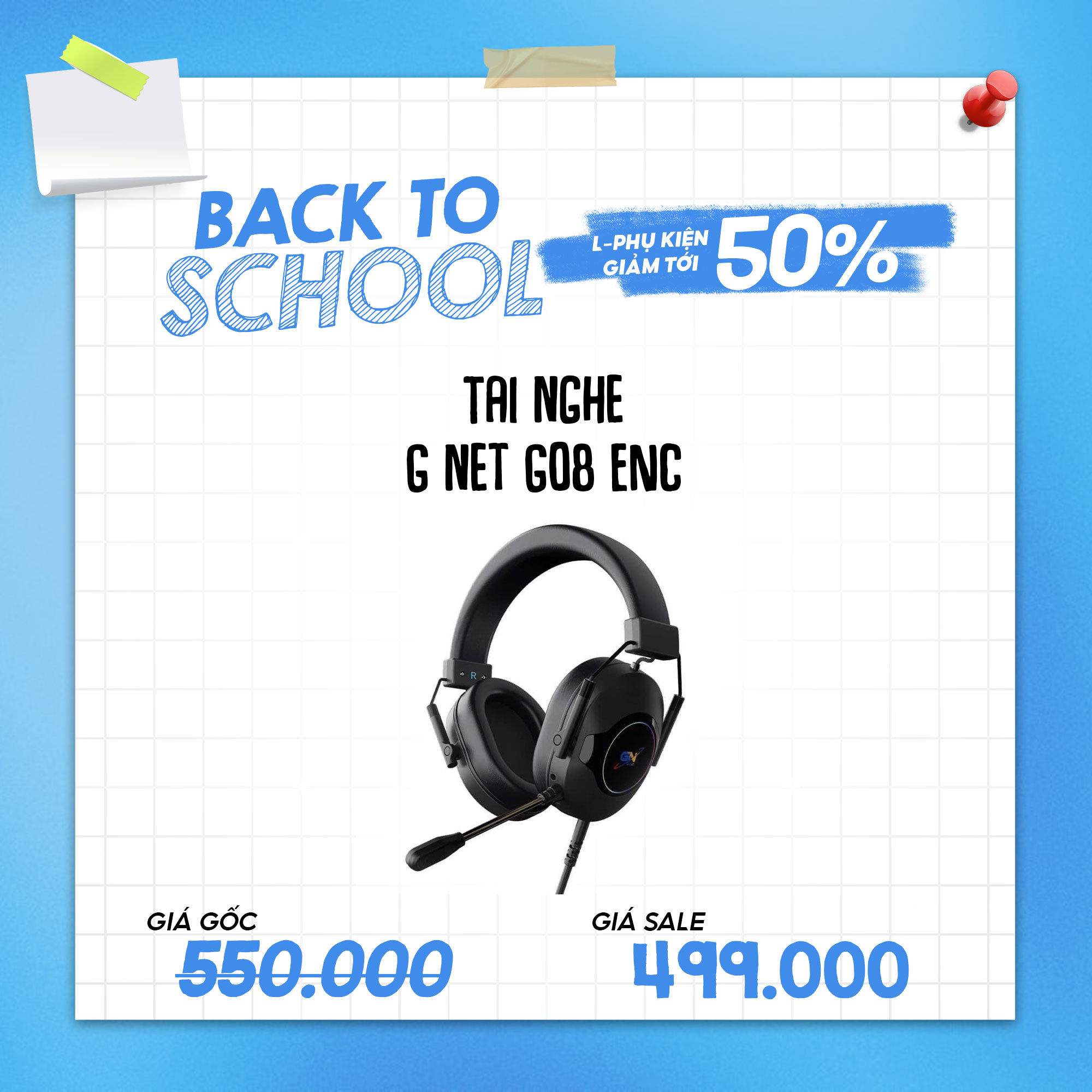 Tai nghe GNET G08 ENC