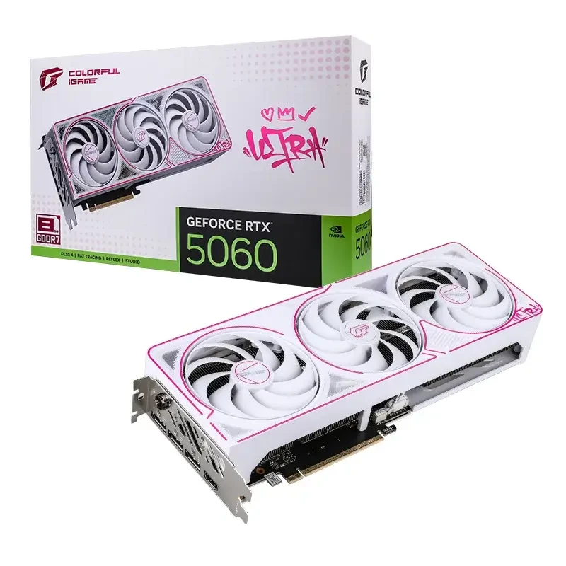 VGA Colorful Igame RTX 5060 Ultra W OC 8GB 3Fan