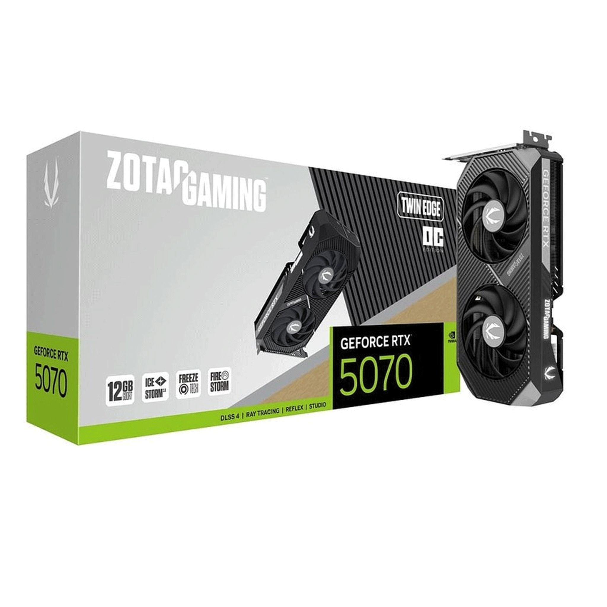 VGA Zotac GeForce RTX 5070 12GB Twin Edge 2 Fan OC